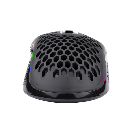 Redragon M808 Storm Lightweight RGB Gaming Mouse, 85g Ultralight Honeycomb Shell - Detail View