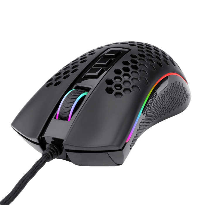 Redragon M808 Storm Lightweight RGB Gaming Mouse, 85g Ultralight Honeycomb Shell - View 10
