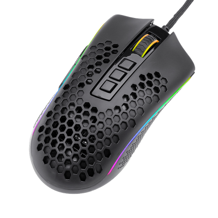 Redragon M808 Storm Lightweight RGB Gaming Mouse, 85g Ultralight Honeycomb Shell - View 8
