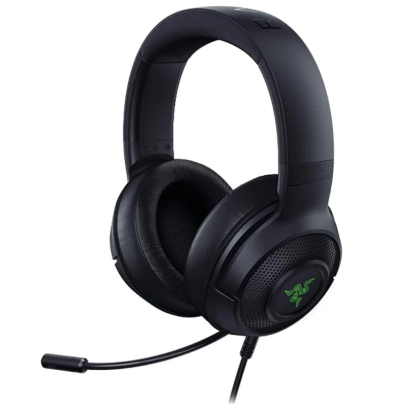 Razer Kraken V3 X, Wired Usb Gaming Headset, Black,