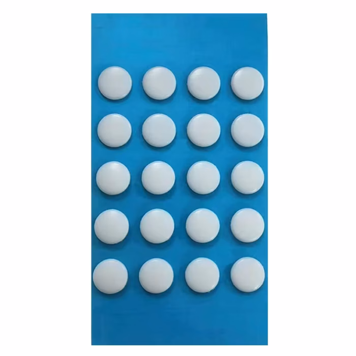 PTFE Dot Mouse Feet - 20 Pcs Ultra-Smooth Gliding Skates for Mice, Durable, Curved-Edge,and Low-Friction Replacement Pads