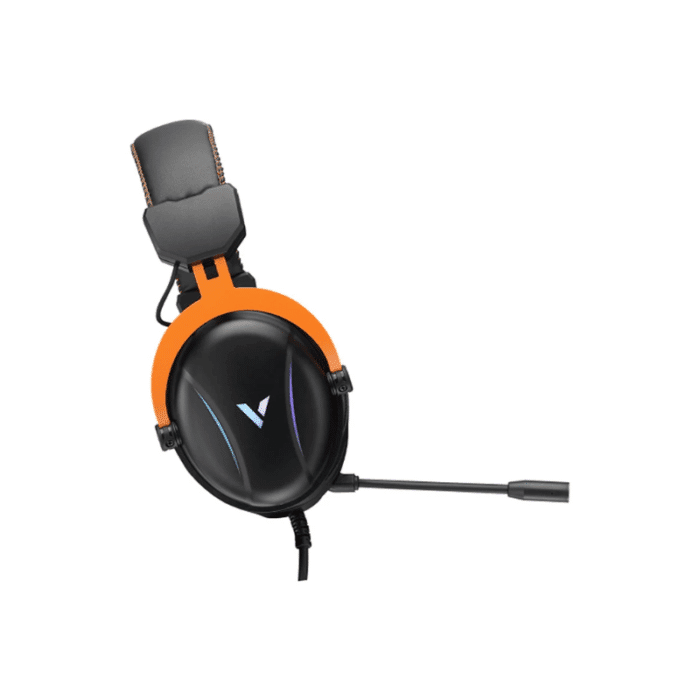 Headphone Rapoo VH350S Gaming Black 7.1USB - Side View