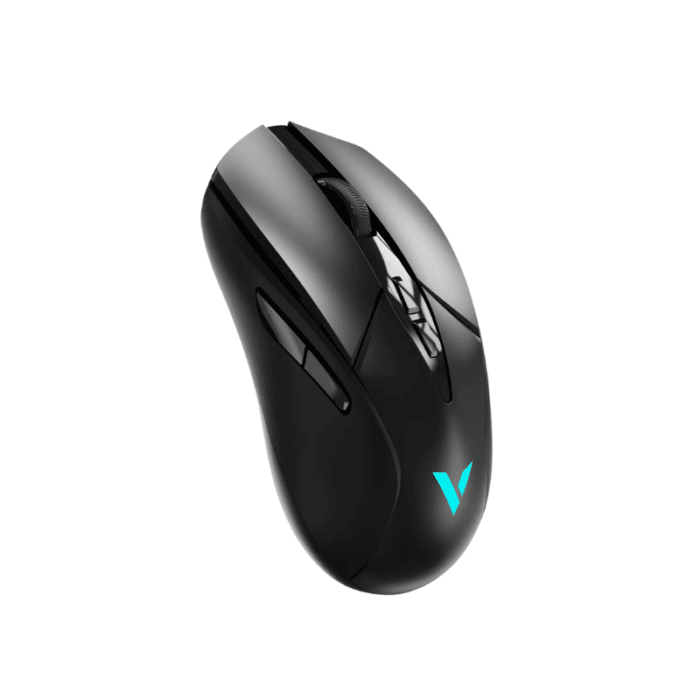 Mouse Rapoo V300L Gaming Black Wireless - Side View