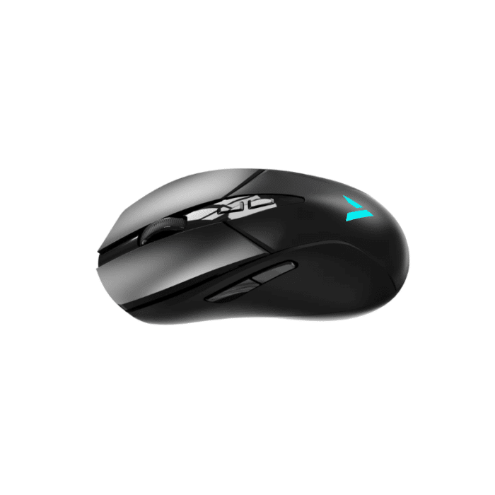 Mouse Rapoo V300L Gaming Black Wireless - Back View