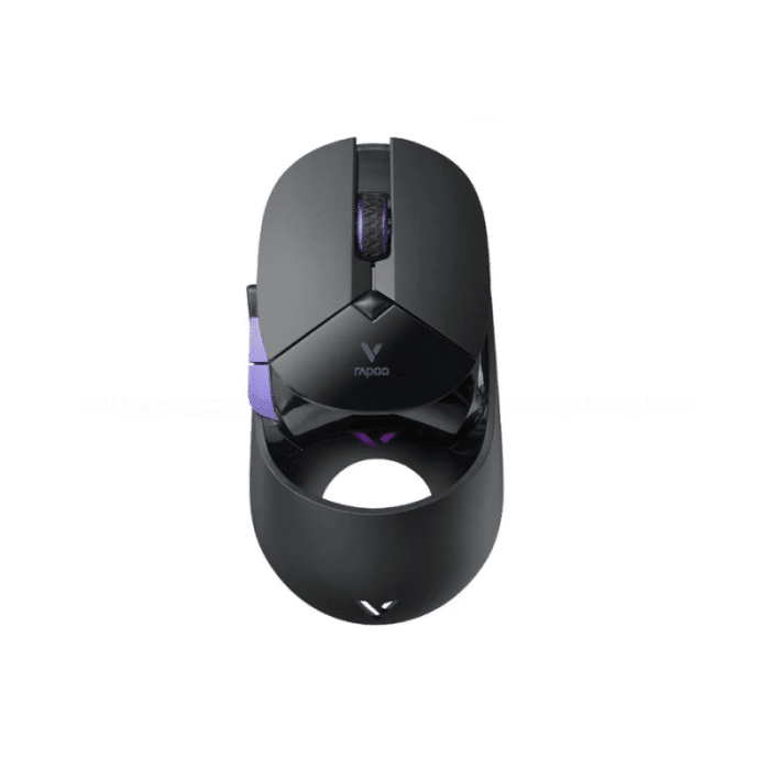 Mouse Rapoo VT960PRO Gaming Black Wireless - Back View