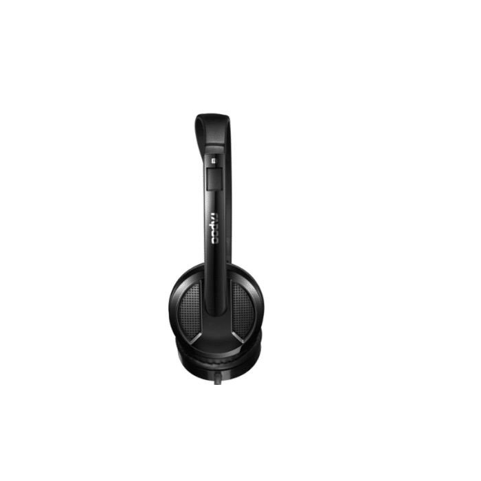 Headphone Rapoo H100 Black 3.5mm - Side View