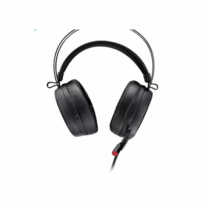 Headphone Rapoo VH500C Gaming Black 7.1USB - Side View