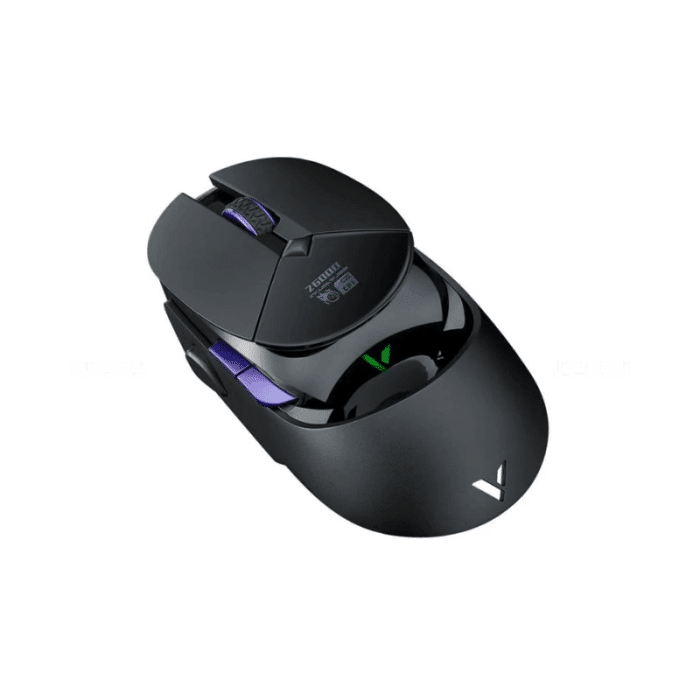 Mouse Rapoo VT960PRO Gaming Black Wireless - Side View