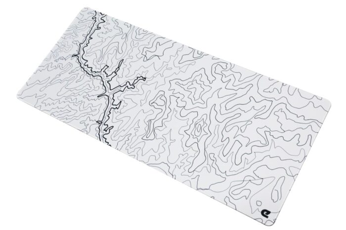 Elite mousepads 900*400*4 mm Waterproof (Decorated white) - Back View