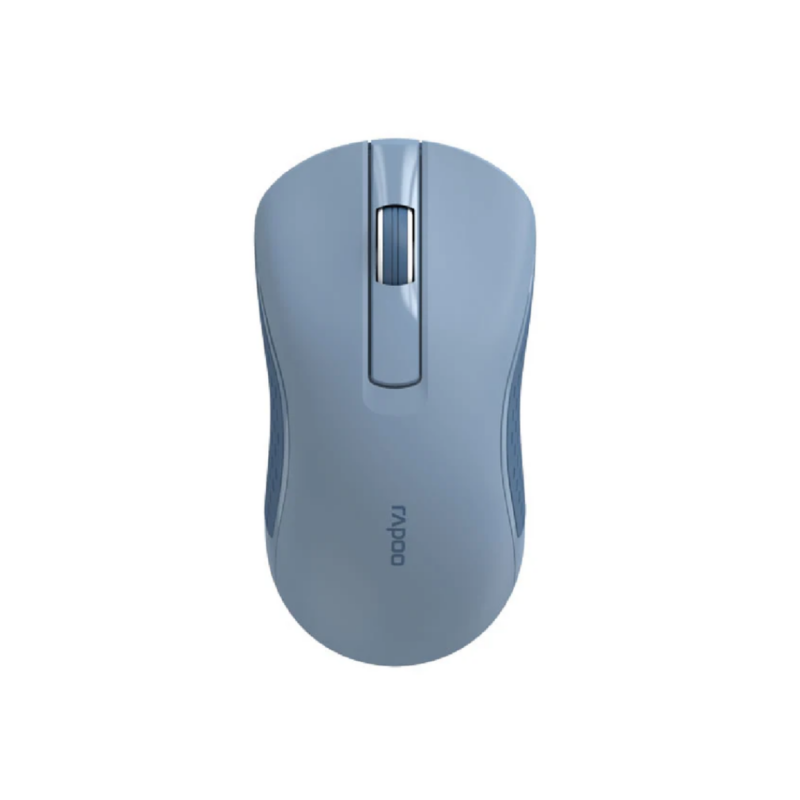 Rapoo B20 Silent Wireless Optical Mouse, 2.4 GHz Wireless Connection, 1200 DPI Sensor blue