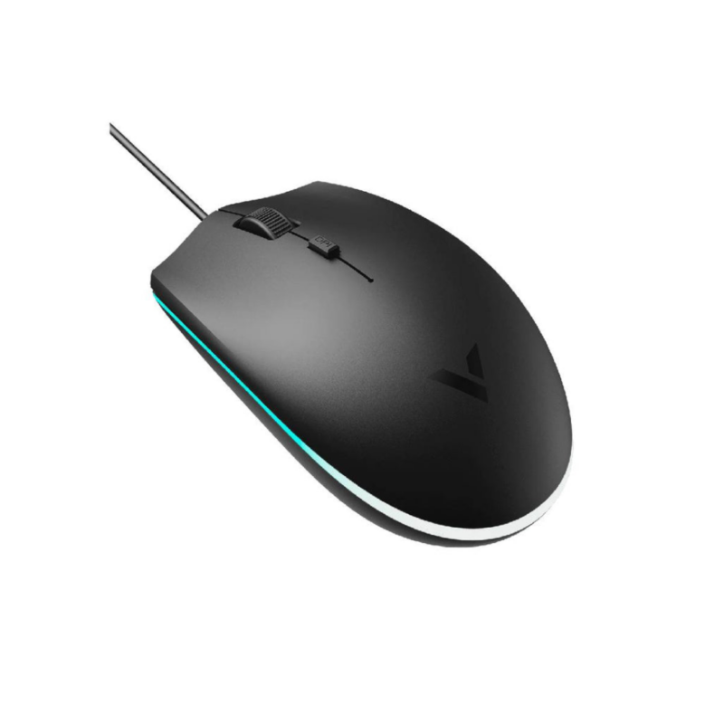 Rapoo V11S Optical Gaming Mouse - Black