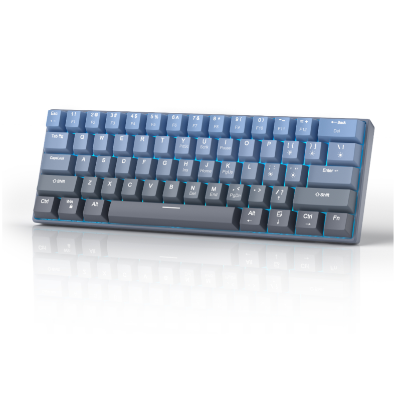 MageGee STAR61 Wired Mechanical Keyboard (YELLOW SWITCH)