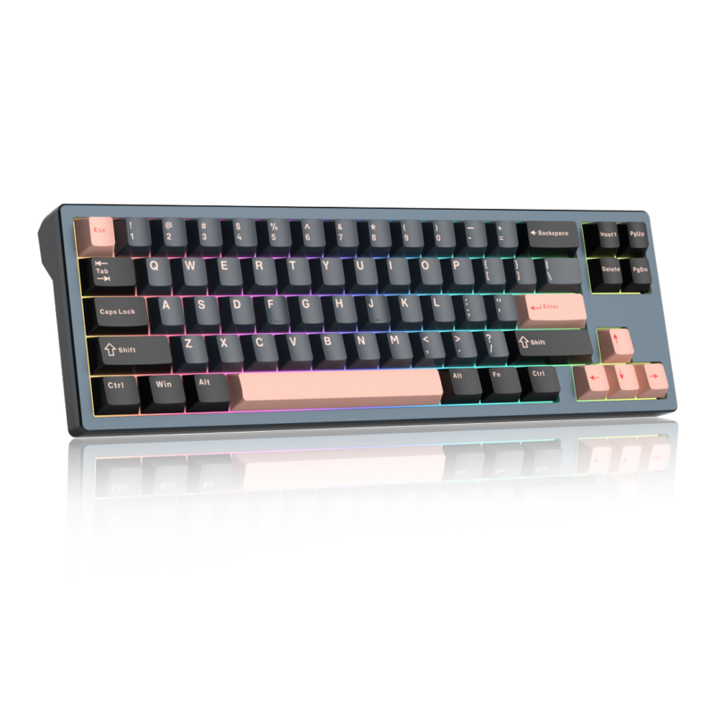 MageGee Captain72 Wired Magnatic Keyboard (Magnatic Lubed Fairy Rabbit switch)