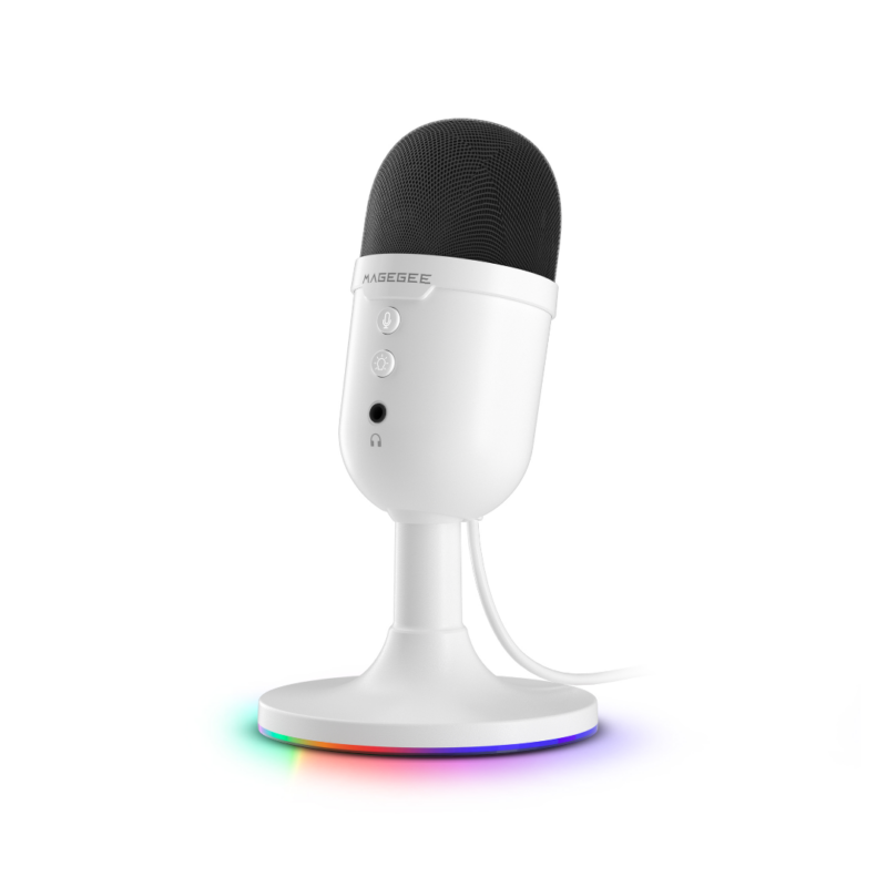 MageGee Fantasy Wired Gaming Microphone WHITE