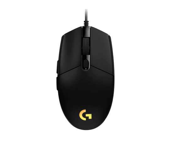 logitech g102 LIGHTSYNC Black – Wired RGB Gaming Mouse, 6 Programmable Buttons, 200–8,000 DPI, 85 g