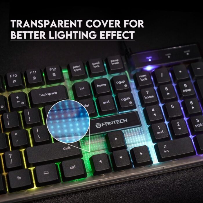 Fantech GamFantech Gaming Hero Bundle – P31ing Hero Bundle – P31 - Back View