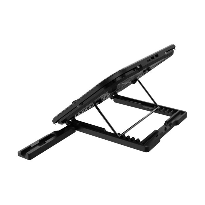 Rapoo CF200 Black 14 Inch Laptop Cooler with Phone Holder - Detail View