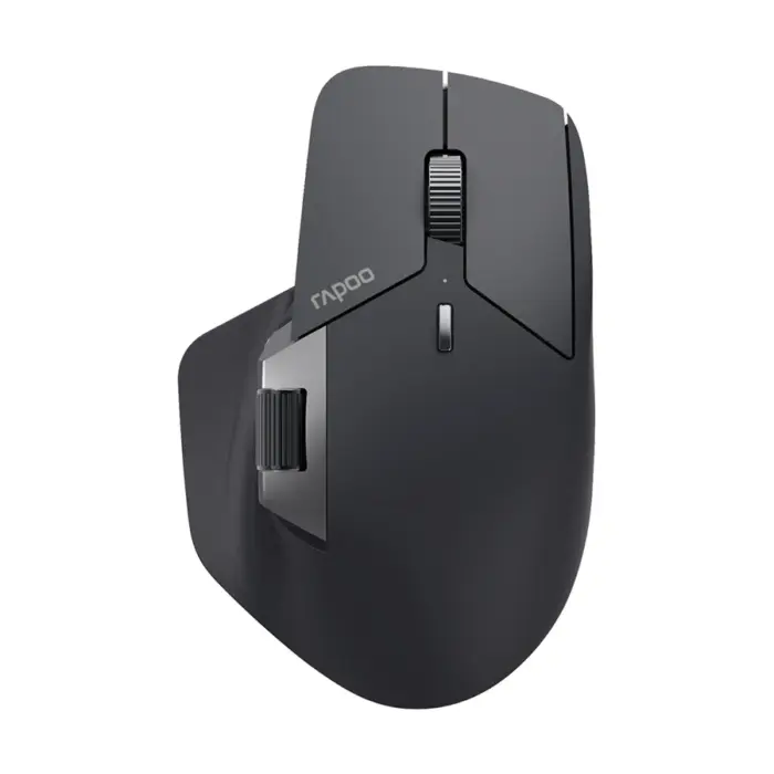 Rapoo MT760M Mini Multi Mode Wireless Light Black Programmable Mouse #MT760M