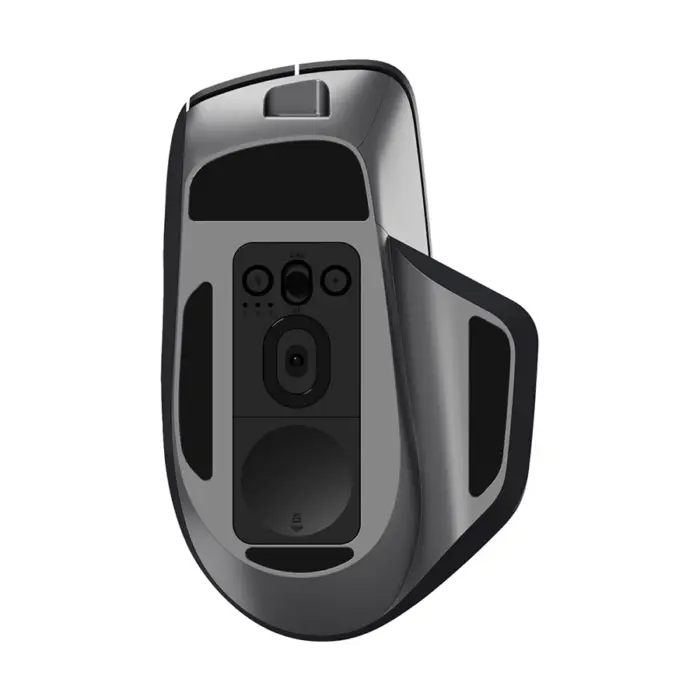 Rapoo MT760M Mini Multi Mode Wireless Light Black Programmable Mouse #MT760M - Detail View