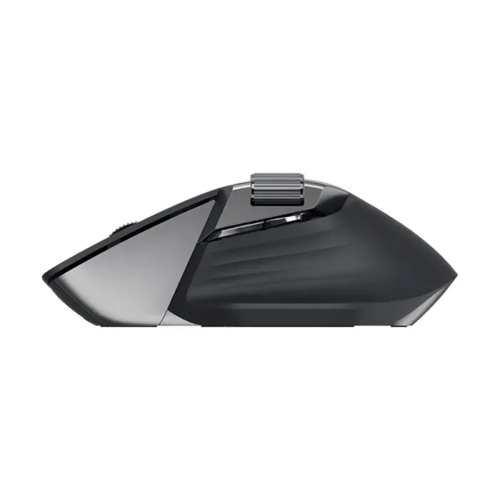 Rapoo MT760M Mini Multi Mode Wireless Light Black Programmable Mouse #MT760M - In Use