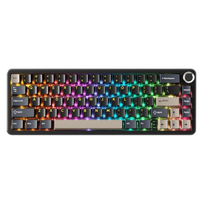 ATTACK SHARK X66 RGB Three-Mode Keyboard - The Stars Are Black