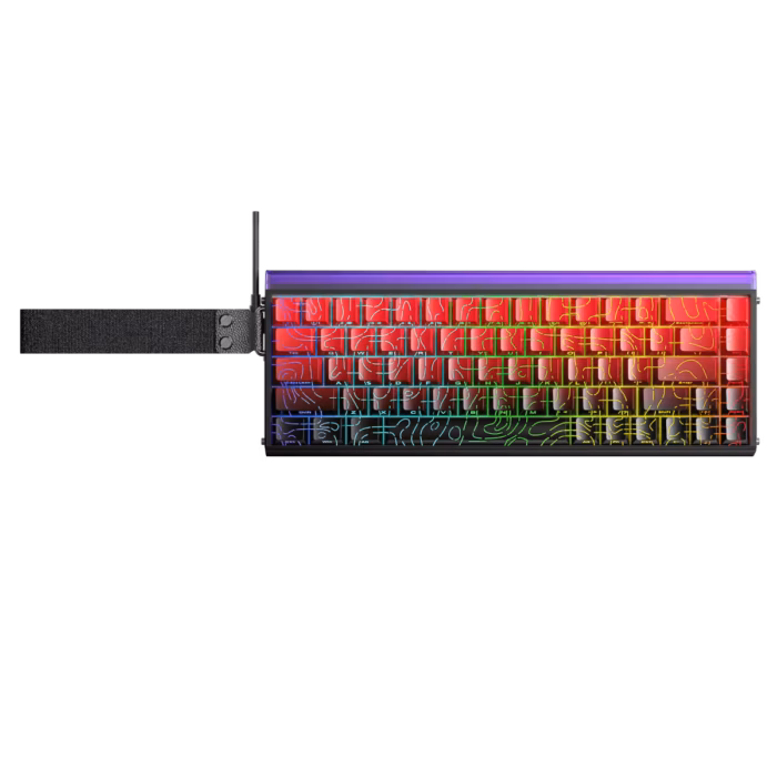 AULA Hero68 HE Wired Magnetic Gaming Keyboard - Gradient Black-Red