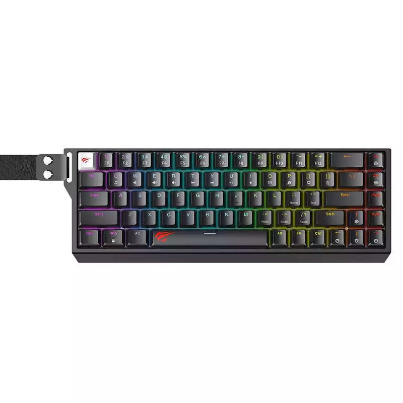 Havit Gamenote KB922L Wired RGB Mechanical Gaming Keyboard (Jiuzi Red Switch) Black