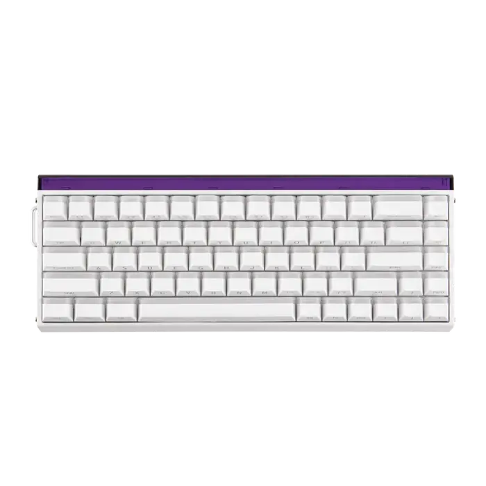 AULA Hero68 HE Wired Magnetic Gaming Keyboard - WHITE TRANSPARENT