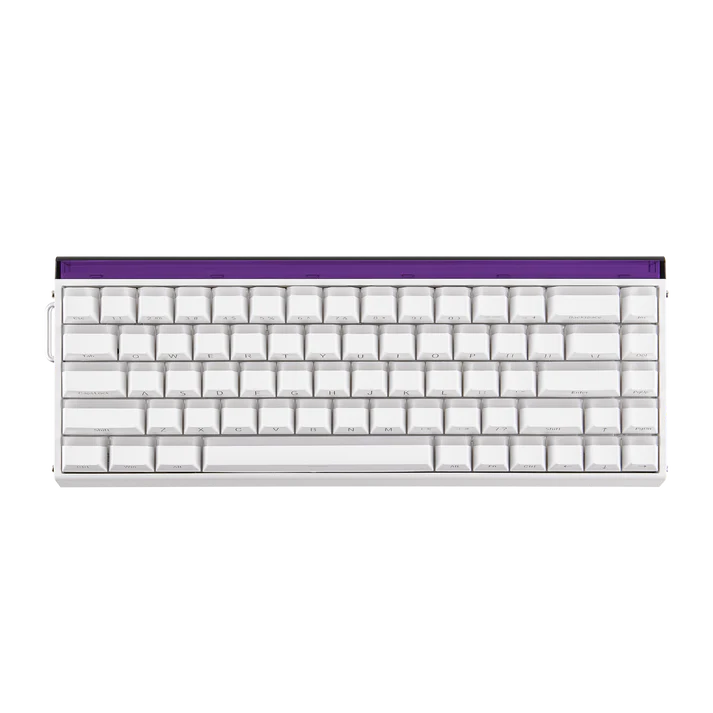 AULA Hero68 HE Wired Magnetic Gaming Keyboard - WHITE TRANSPARENT