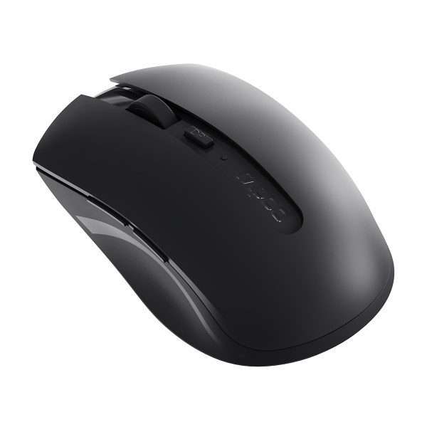 Rapoo M350 dark gray mouse angled product view