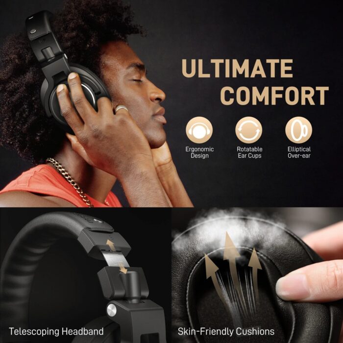MAONO MH700 adjustable headband and soft over-ear cushions