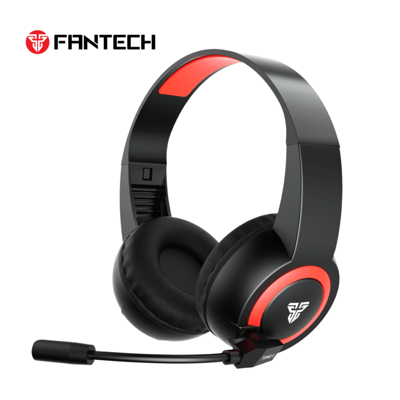Fantech HQ56 black and red gaming headset