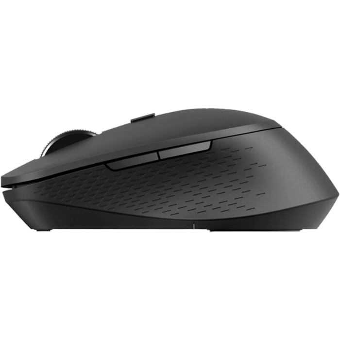 Rapoo M300L Grey wireless mouse side view