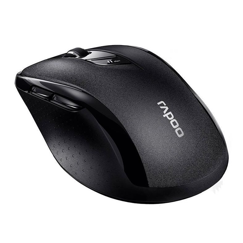 Rapoo M500 Silent Black mouse alternate angle