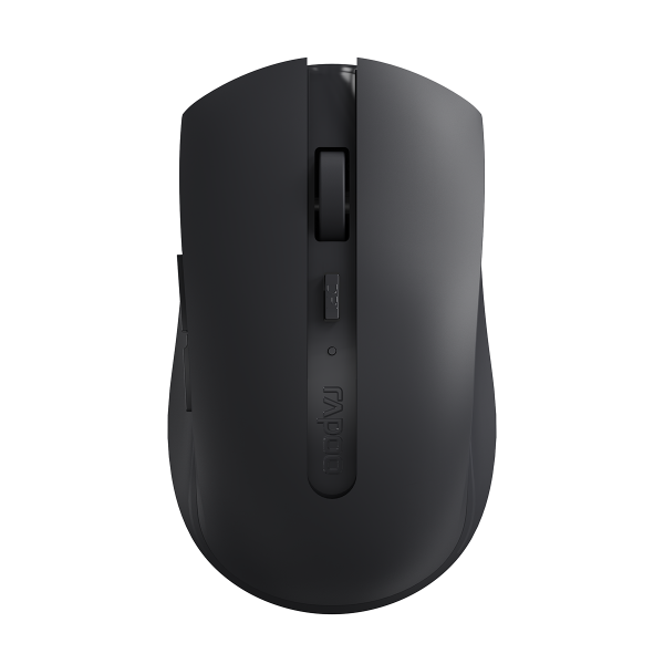 Rapoo M350 silent wireless mouse in dark gray