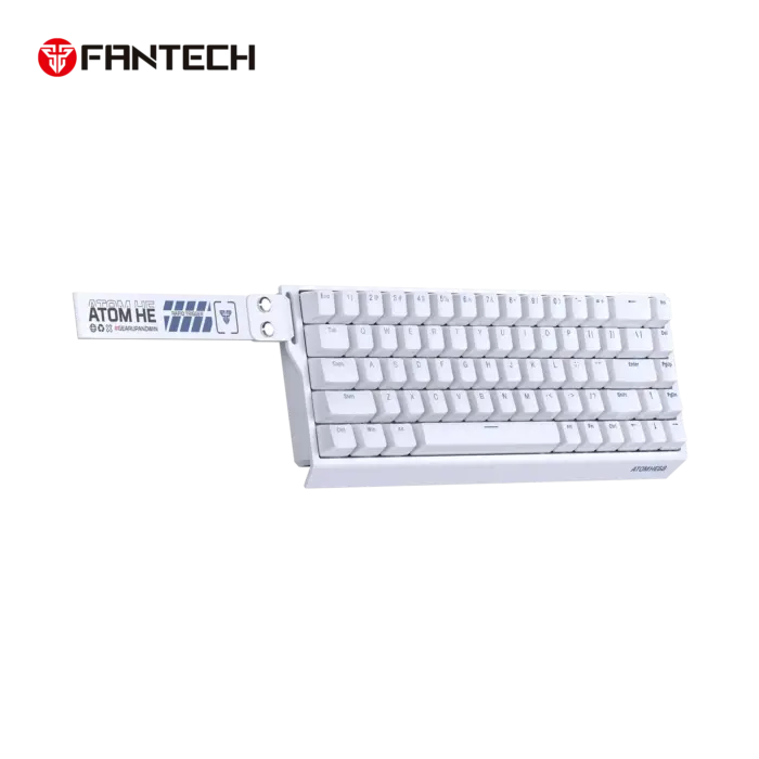 FANTECH ATOM HE68 MK811 Wired Magnetic Gaming Keyboard – Emerald Switch, 8000Hz, 68 Keys (white)