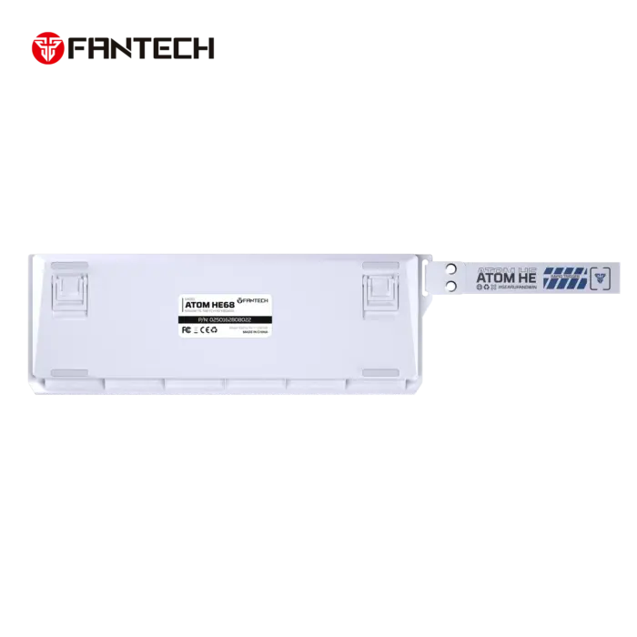 FANTECH ATOM HE68 MK811 Wired Magnetic Gaming Keyboard – Emerald Switch, 8000Hz, 68 Keys (white)