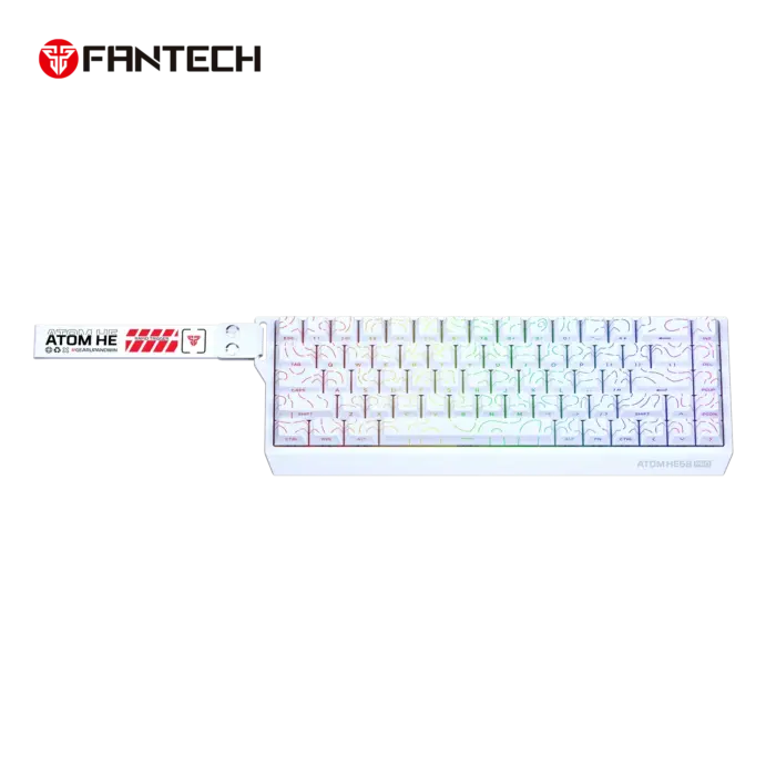 FANTECH ATOM HE68 PRO MK922 Wireless Magnetic Gaming Keyboard – Top Edition, 8000Hz, 68 Keys